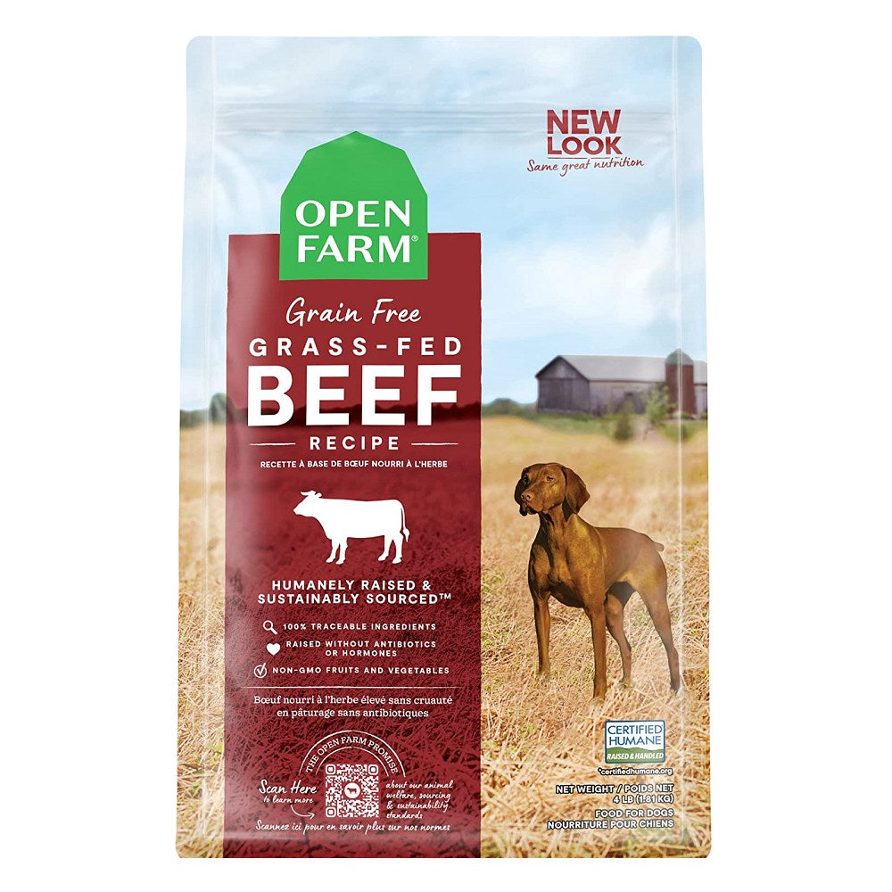 Grass-Fed Beef Dog Dry Food