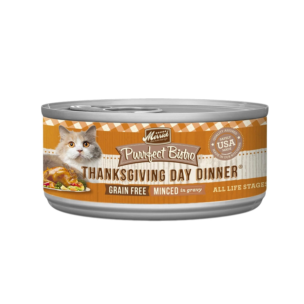 All Life Stages Grain Free Thanksgiving Day Dinner Morsels Cat Can