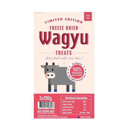 Freeze Dried Wagyu Cuts Dog Treats