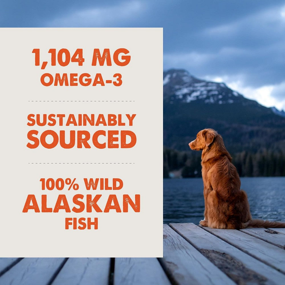 Salmon Oil Food Supplement for Dogs & Cats