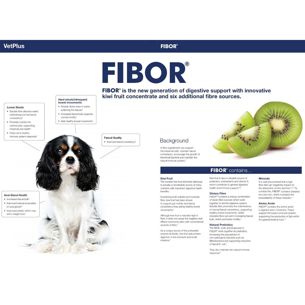 Fibor, Solulble & Insoluble Fibre for Dogs & Cats