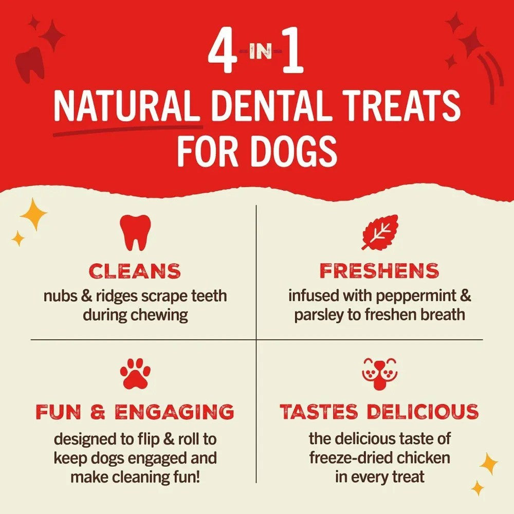 4 In 1 Dental Delights Stick for Dogs