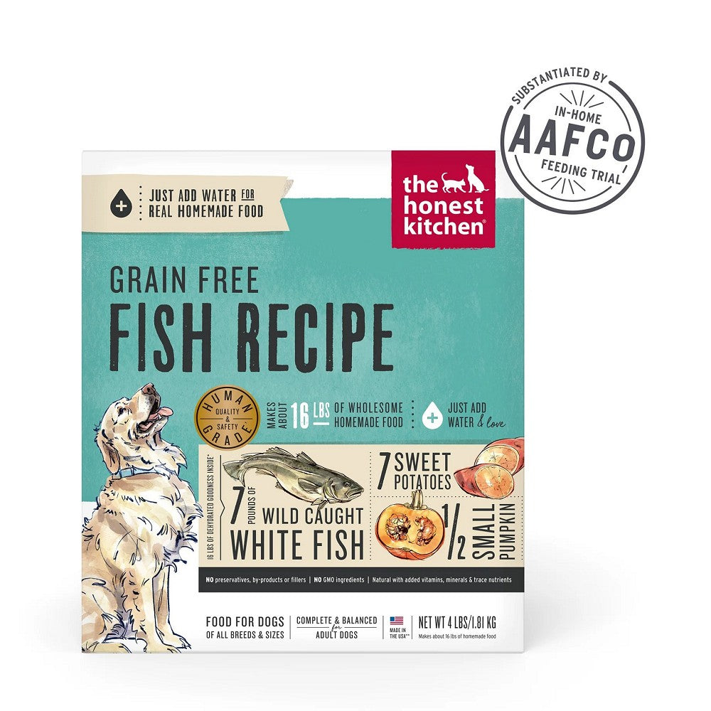 Grain Free Fish Recipe Dehydrated Dog Food