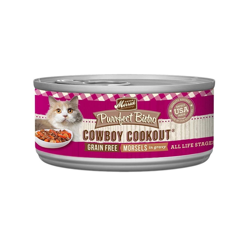 All Life Stages Grain Free Cowboy Cookout Morsels Cat Can