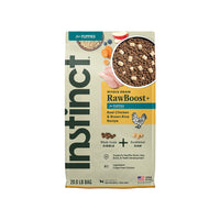 Raw Boost Whole Grain Kibble + Raw Puppy Dry Food - Chicken & Brown Rice