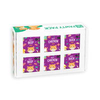 Raw Frozen Fresh Human-Grade Basic Pawty Pack Adult Cat Food