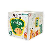 Raw Frozen Fresh Human-Grade Boxset Venison Adult Dog Food