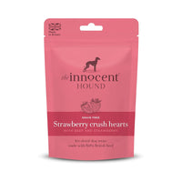 Strawberry Crush Hearts with Beef & Strawberry Dog Treat