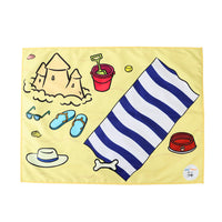 Woof2 Meow2 x AU-au! Beach Paws Cooling Pet Mat