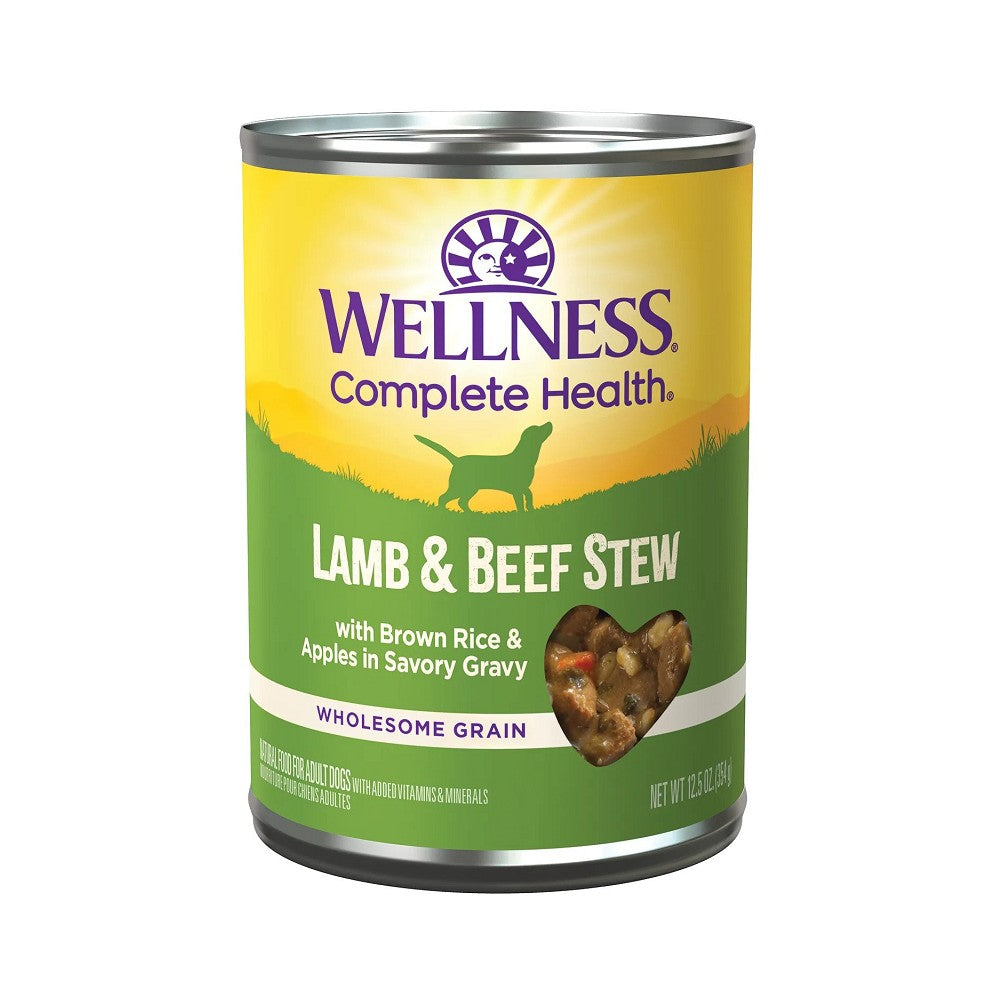 Grain Free Lamb & Beef Stew with Brown Rice & Apples Dog Can