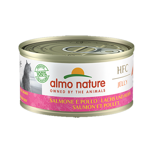 Almo Nature - Jelly Salmon & Chicken Cat Can 70 g