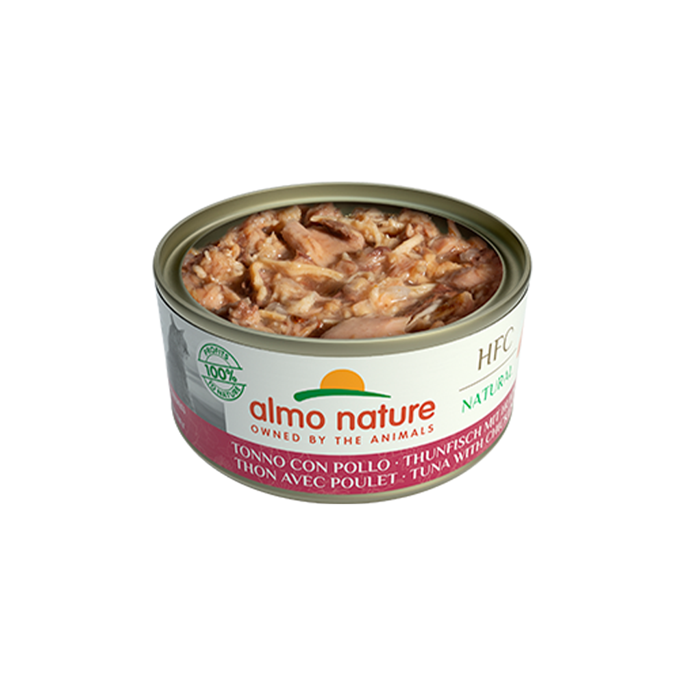 Almo Nature - Natural Tuna & Chicken Cat Can 