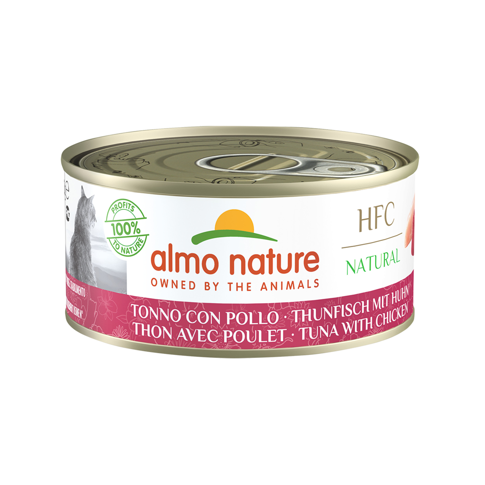 Almo Nature - Natural Tuna & Chicken Cat Can 150 g