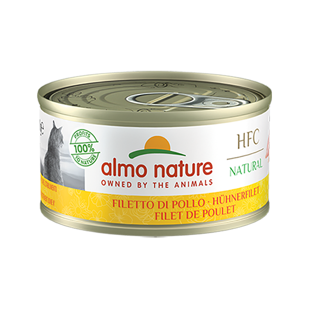 Almo Nature - Natural Chicken Fillet Cat Can 70 g