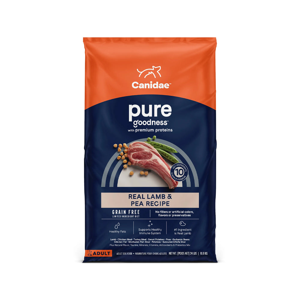 PURE Grain Free Dog Dry Food - Lamb & Pea