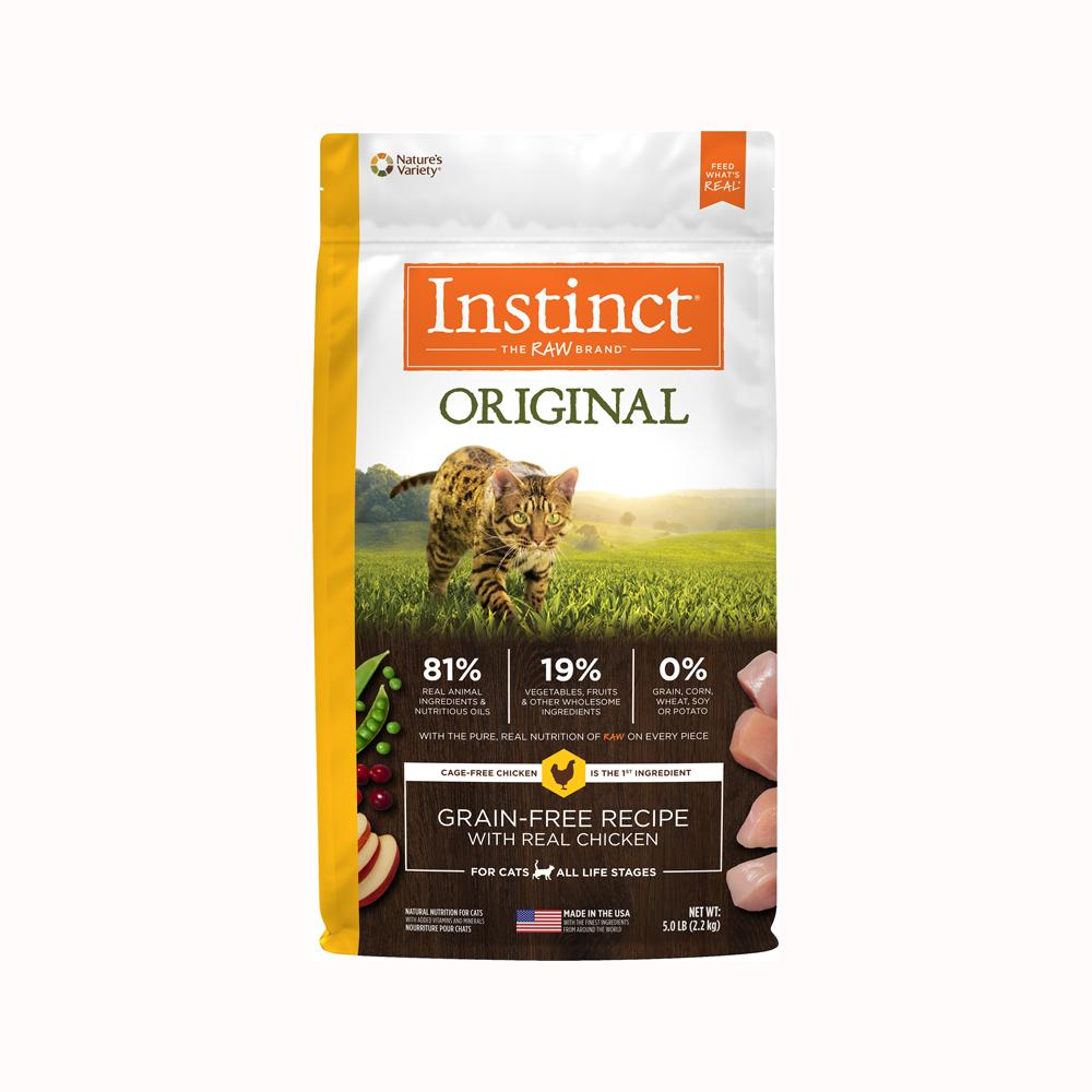 Nature's Variety - Instinct - All Life Stages Original Grain Free Chicken Cat Dry Food 