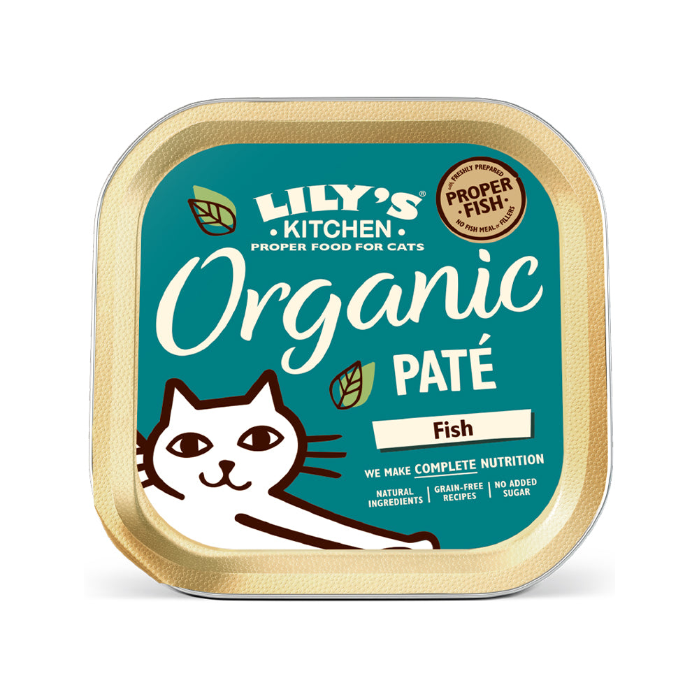 Organic Fish Pate Cat Wet Food