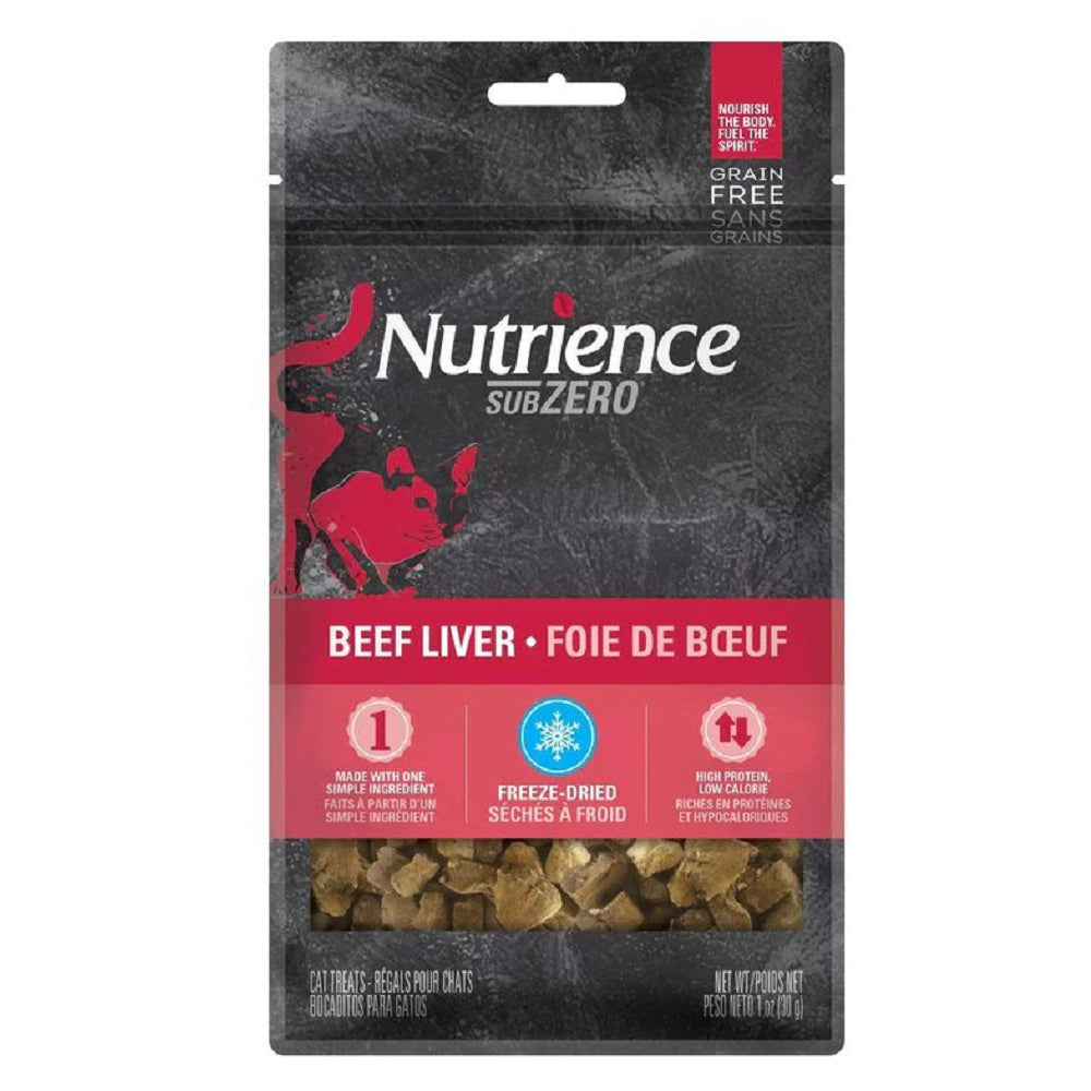 SubZero Freeze-Dried Beef Liver Treats for Dogs Cats