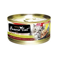 Fussie Cat - Premium Adult Grain Free Cat Can - Tuna with Salmon 80 g