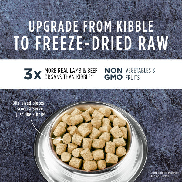 Freeze Dried Raw Meals - Lamb Dog Food
