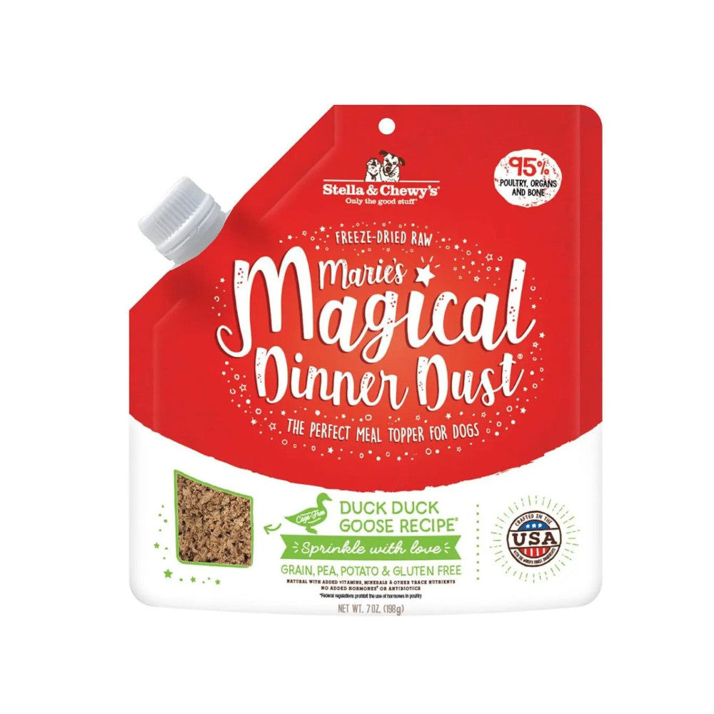 Magical Dinner Dust Freeze Dried Duck Dog Meal Topper