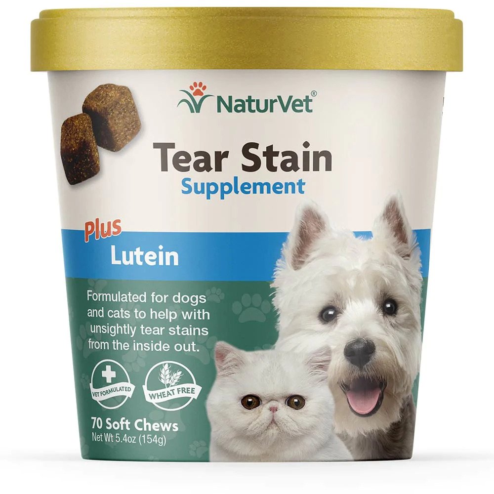 Tear Stain Supplement Soft Chews for Dogs & Cats