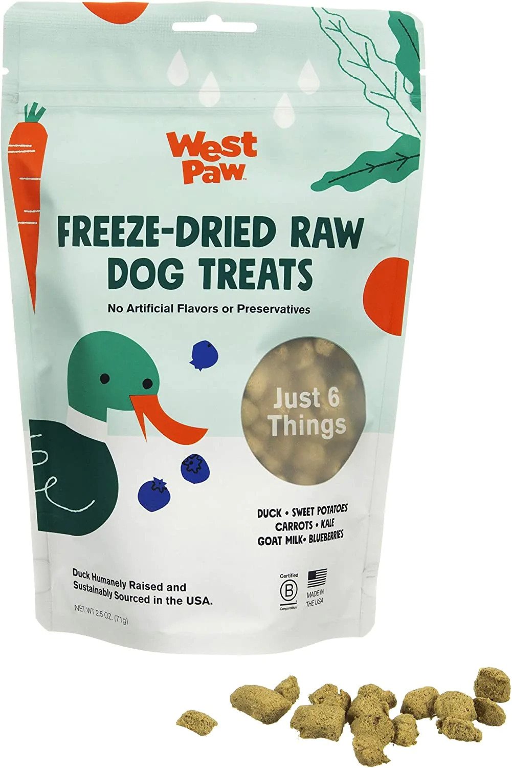Freeze Dried Duck Superfood Dog Treats