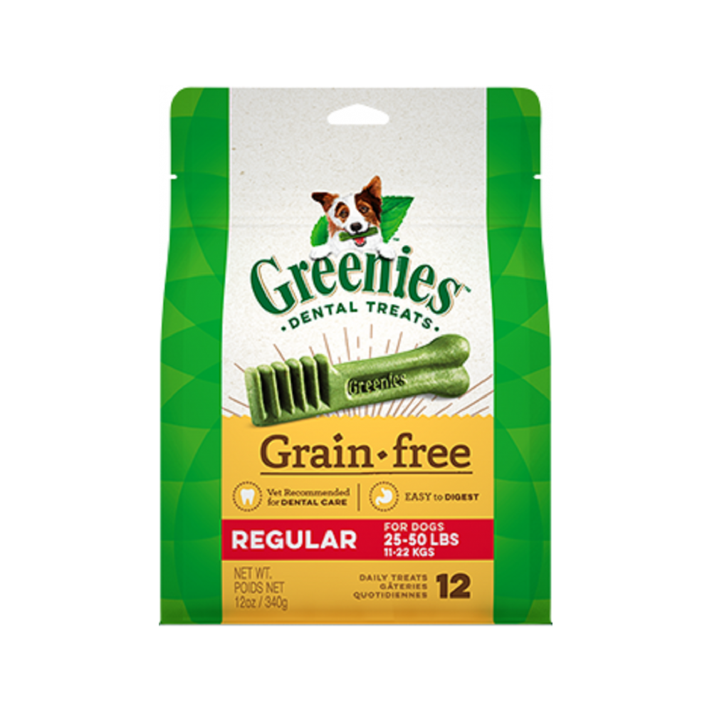 Greenies - Grain Free Dog Dental Treats Regular