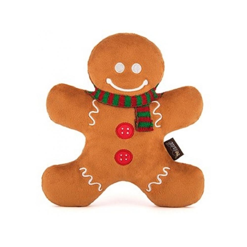 Gingerbread Man Dog Plush ToyBuy Online Whiskers N Paws