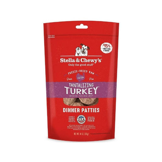 Stella & Chewy's - Freeze Dried Turkey Dinner Patties Dog Food 14 oz