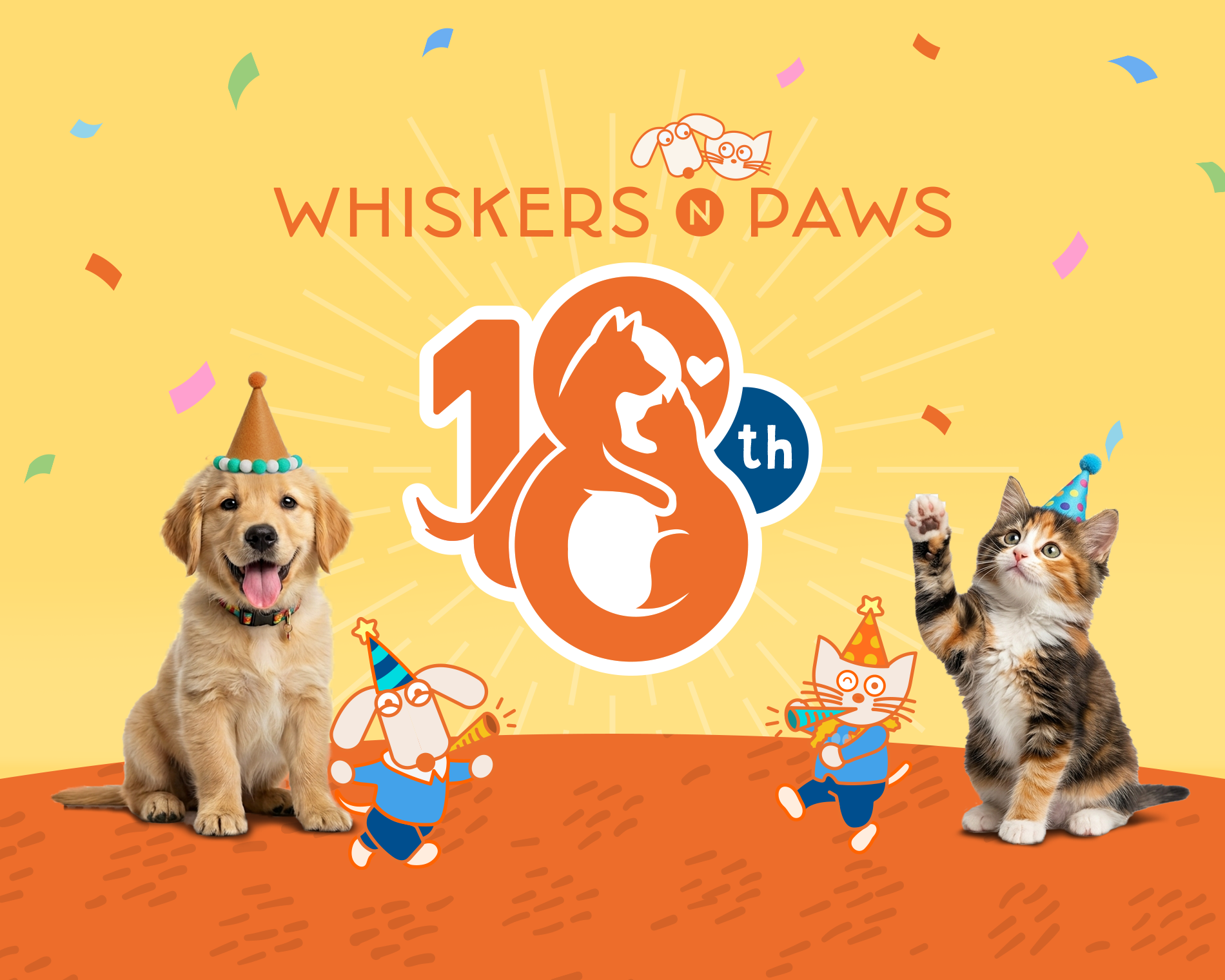 Whiskers N Paws Celebrates Anniversary: 18 Years of Growth, Driven by an Unchanged Passion