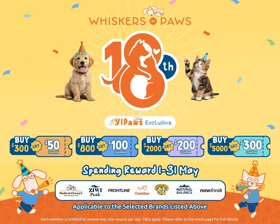 WNP Pawsome 18th: Celebrate with Rewards, Community & Fur-ever Moments