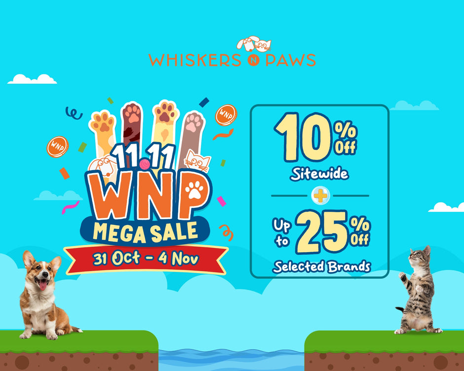 11.11 WNP Mega Sale: Unlock More Deals with Four Paws!