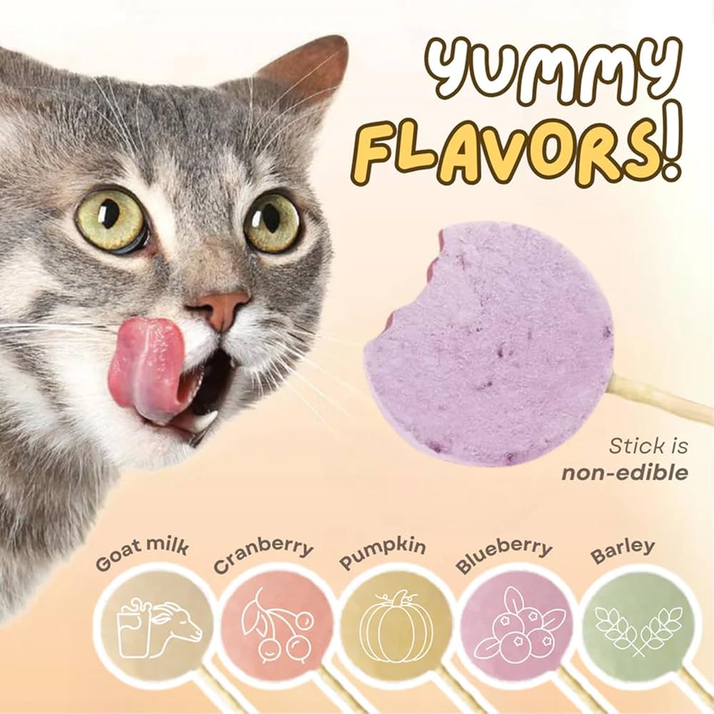 Freeze-Dried Lollipop Mixed Flavor Cat Treats