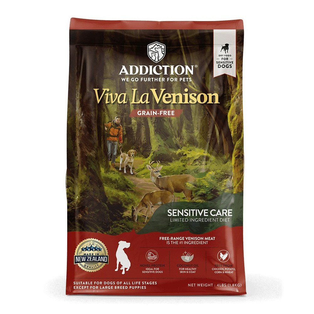 Viva La Venison Grain-Free Dog Dry Food