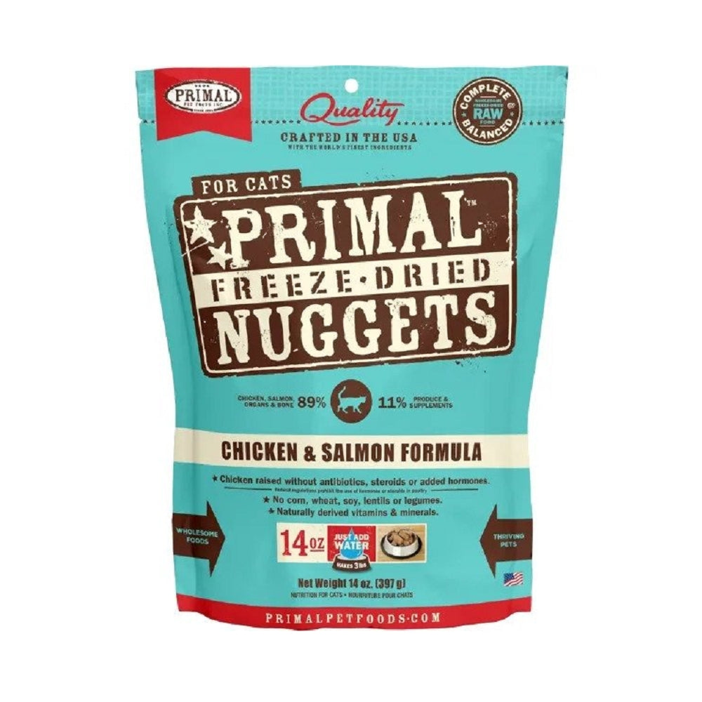 Freeze Dried Chicken & Salmon Nuggets Cat Food