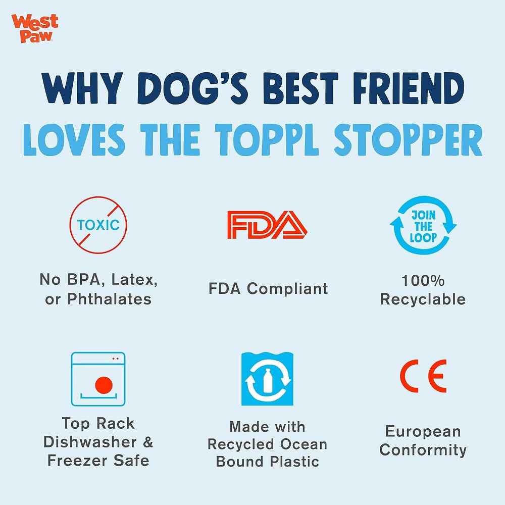 Toppl Stopper Dog Treat Toy