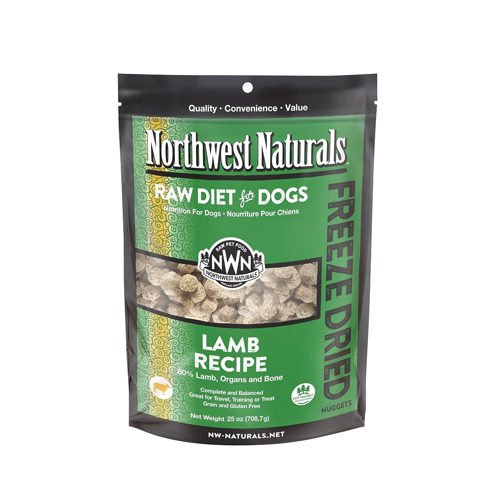 Freeze Dried Lamb Nuggets Complete Dog Food