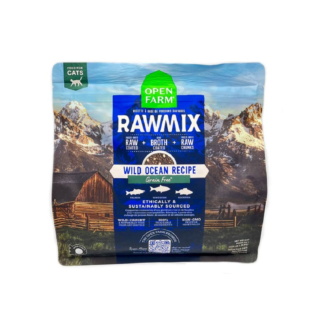RawMix Grain-Free Wild Ocean Cat Kibble