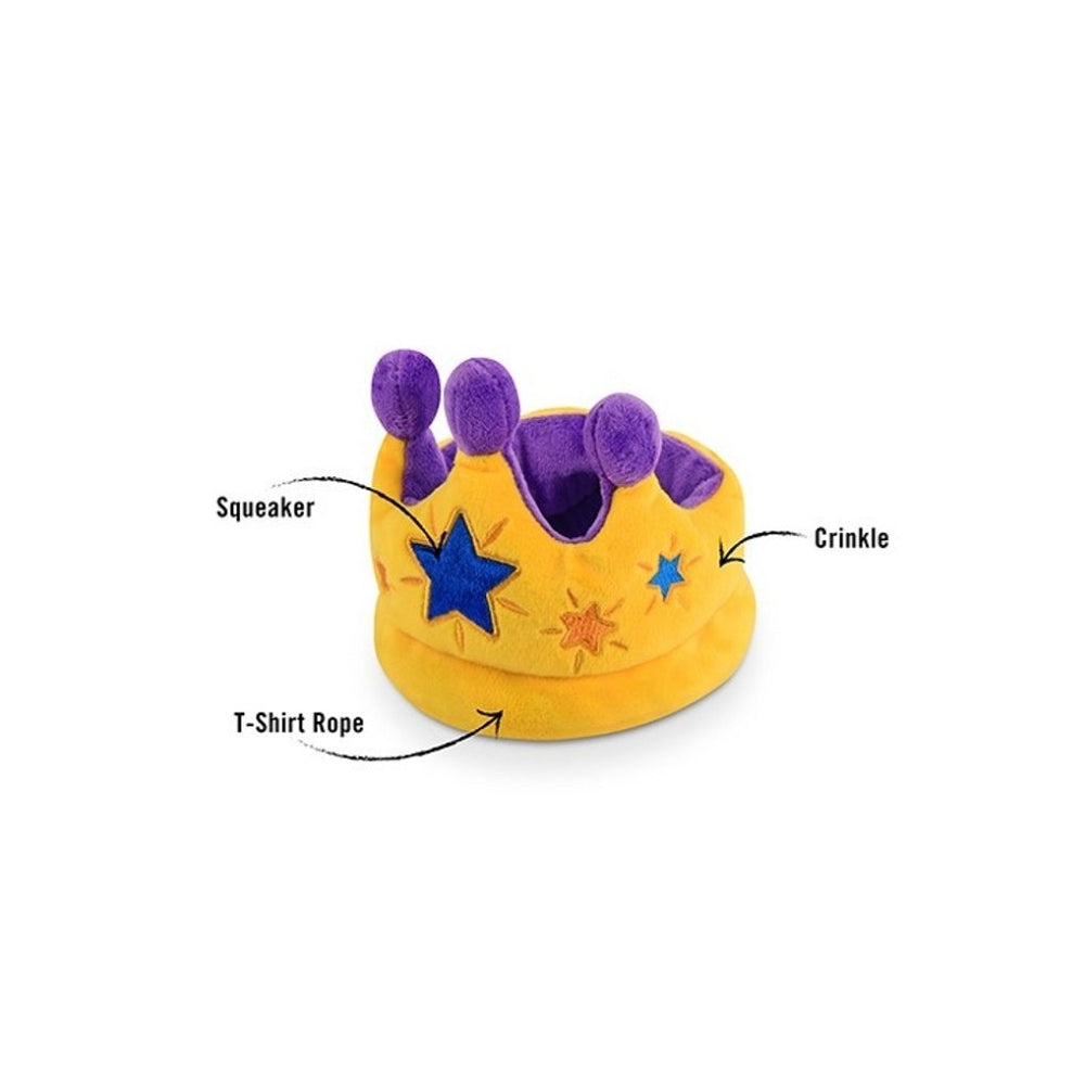 Party Time Collection - Canine Crown Dog Plush Toy