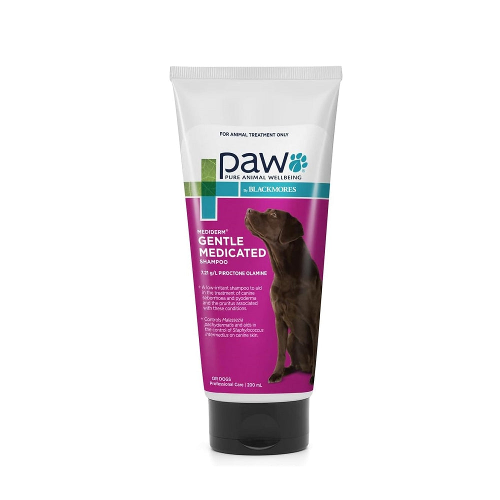 Paw MediDerm Gentle Medicated Shampoo for Dogs