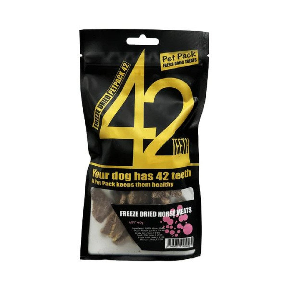 42 Series Freeze Dried Horse Meats Dog Treats