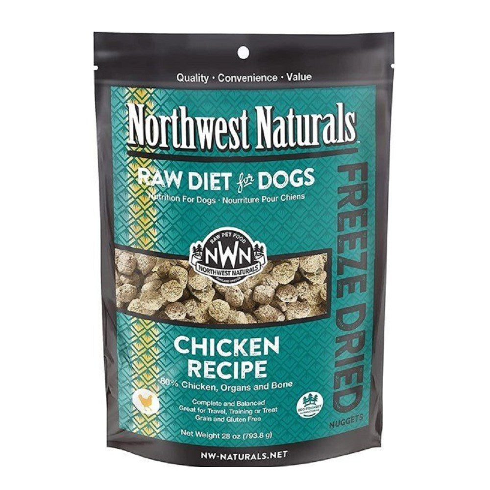 Freeze Dried Chicken Nuggets Complete Dog Food