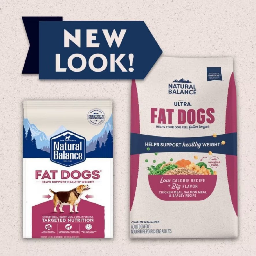 Healthy Weight Fat Dogs Dry Food - Chicken, Salmon & Barley