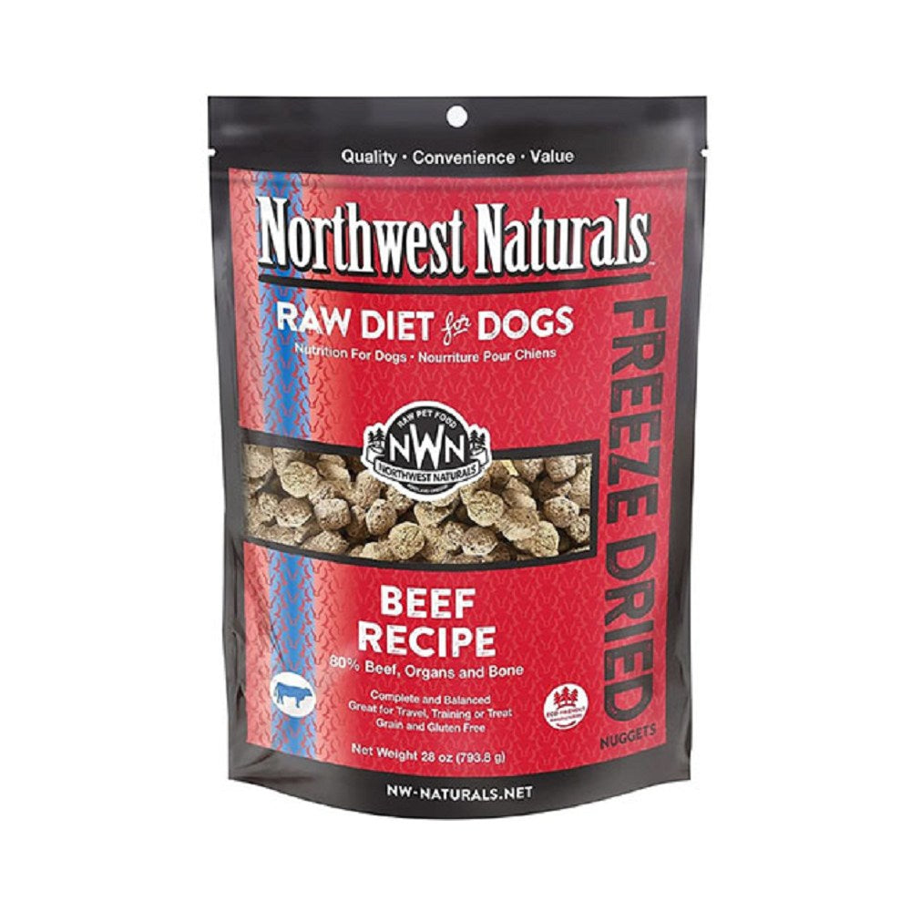 Freeze Dried Beef Nuggets Complete Dog Food