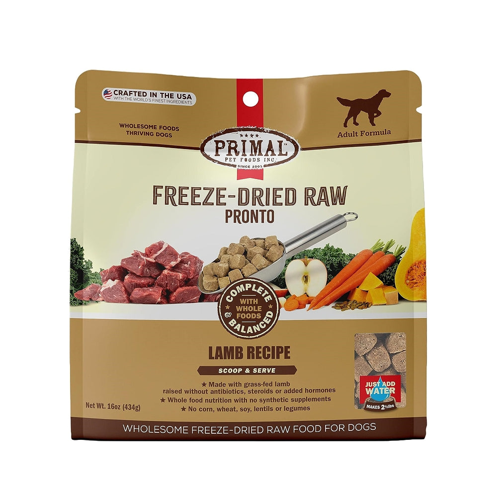 Freeze Dried Lamb Pronto Dog Food