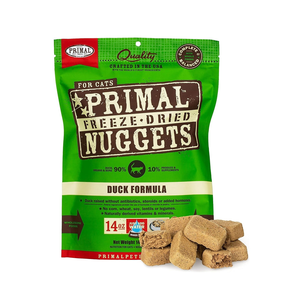 Freeze Dried Duck Nuggets Cat Food