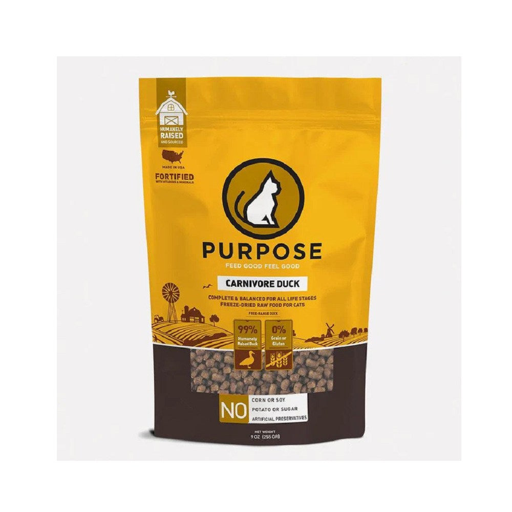 Single Protein Carnivore Duck Freeze Dried Cat Food