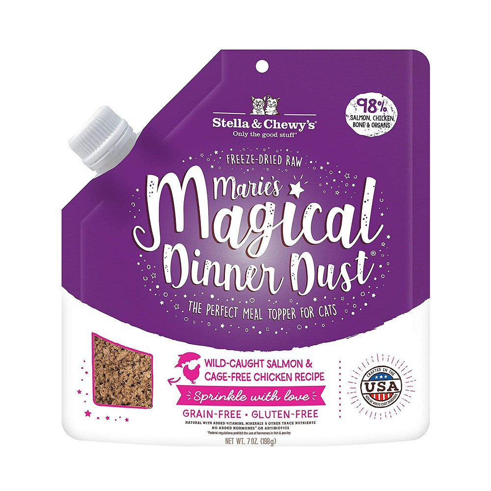 Magical Dinner Dust Freeze Dried Salmon & Chicken Cat Meal Topper