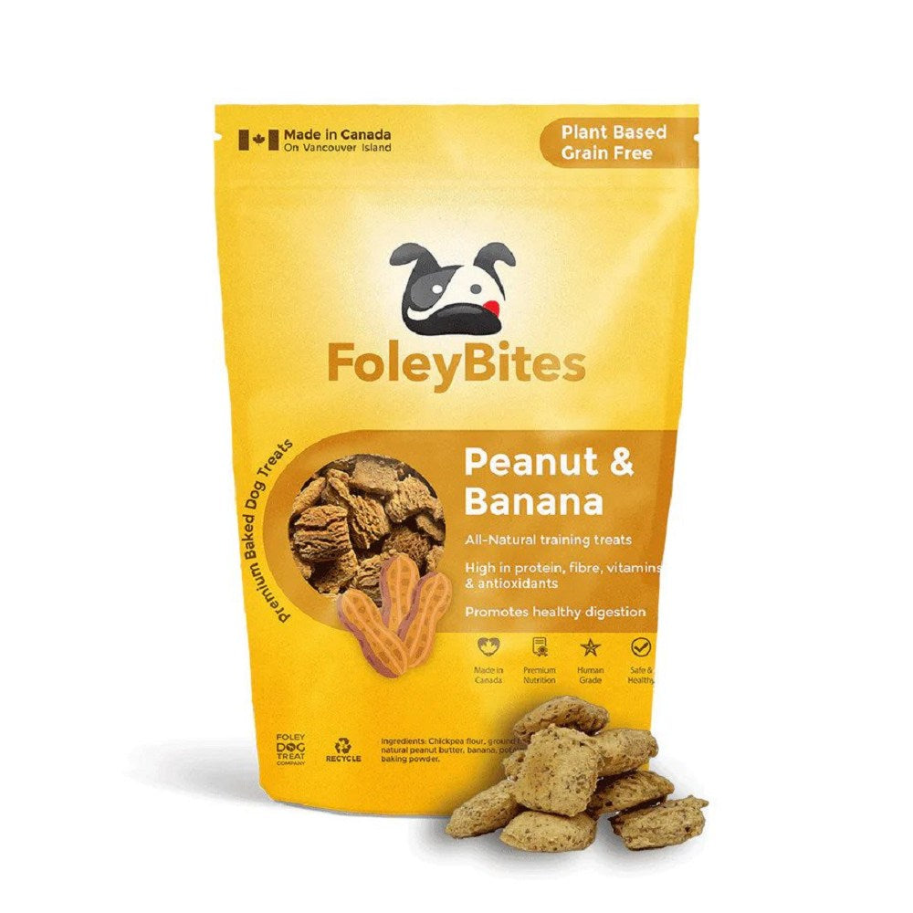 Peanut & Banana Dog Biscuits